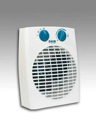 aquecedor de ar horizontal com termostato de segurança 2000W HJM e meio ambiente