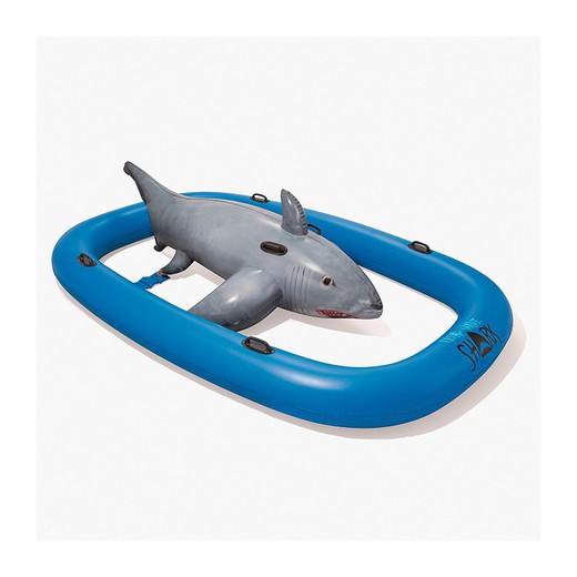 Shark With Adult Handles With Protection 310 X 213 Cm, Bestway