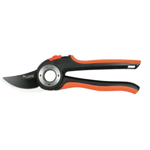 Pruning shears 1 hand List 220mm By-pass handle bimaterial