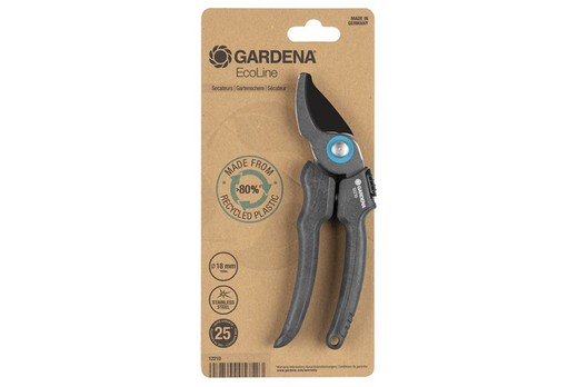 Packa trädgårdsredskap och handskar storlek S Gardena