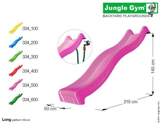 Jungle Gym Polyester glijbaan
