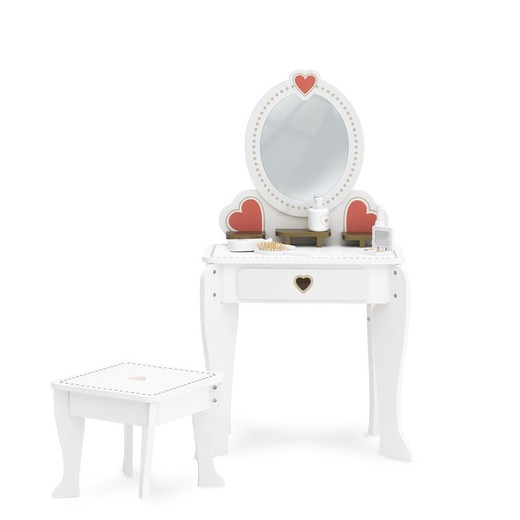 Ecological Wood Children's Dressing Table Robincool Beauty Center