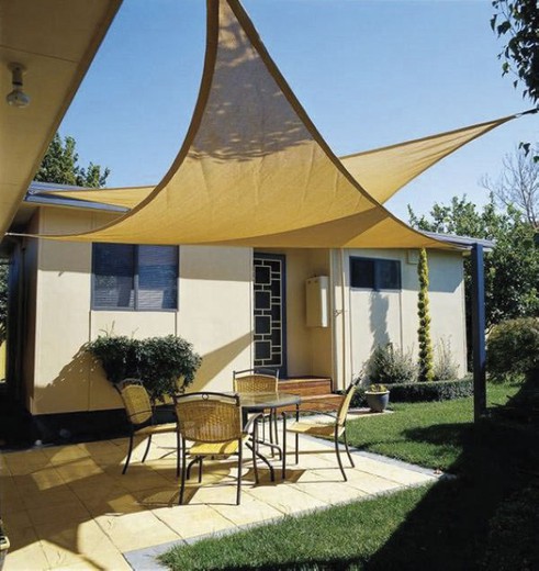 Toldo vela Cuadrados y Triangulares Lista