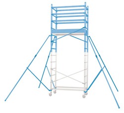 Tour mobile en aluminium rapide à haut module C