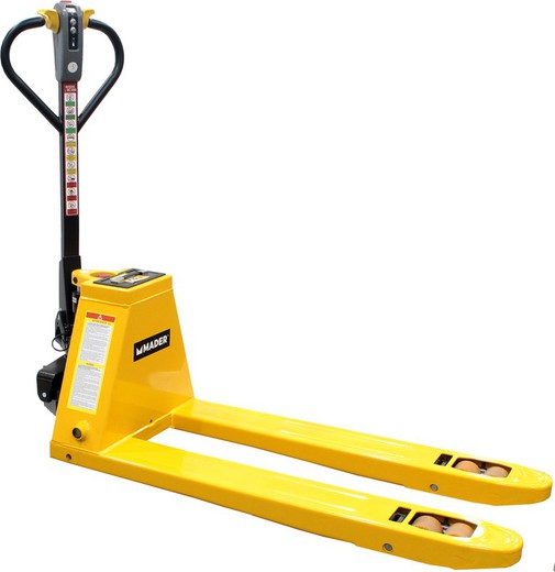 Hydraulic Pallet Truck, 1.5T, Electric, 550x1150mm - MADER® | Hardware