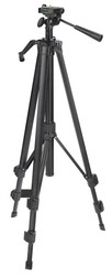 Compact tripod with crank for height adjustment PAT