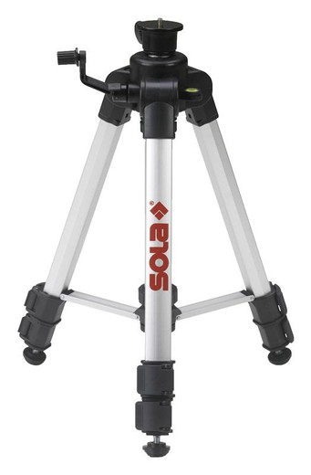 Compact tripod for laser levels