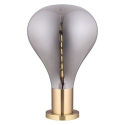 TRIZ - Rookglazen tafellamp, Ø 40 x H 53 cm