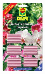 Orchid Meststofstokken (x24 eenheden + 6 gratis) Compo
