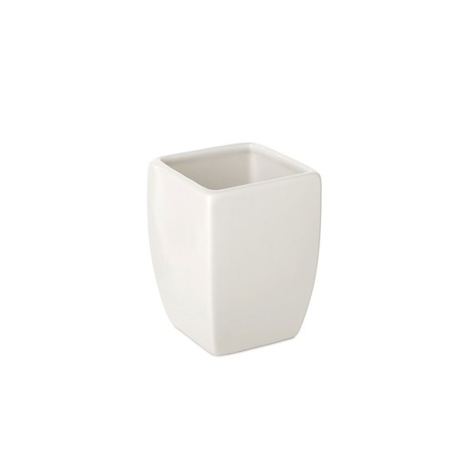 White Thai Tatay ceramic cup