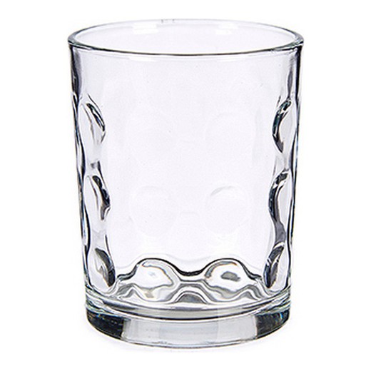 Vivalto Points Transparent Glass Cup (400 ml)