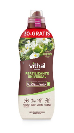 Fertilizante Universal Vithal Biosphere 1,3 L Vithal-Garden