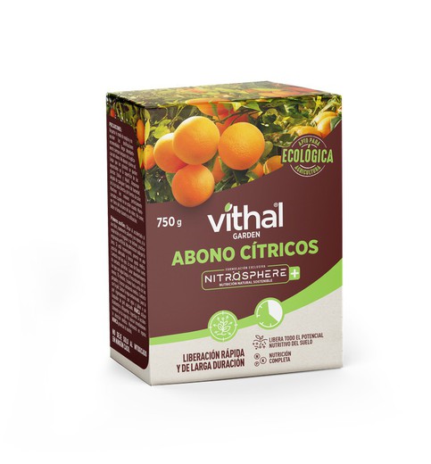 Vithal Nitrosphere Citrusgödsel 750 G Vithal-Garden