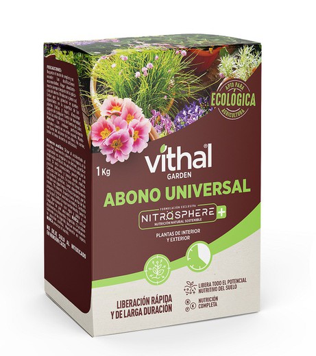 Vithal Nitrosphere Abono Universal Plus 1 kg Vithal-Garden