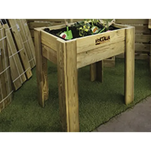 Houten tuintafel