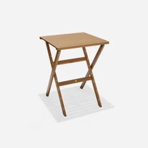 Folding terrace tables