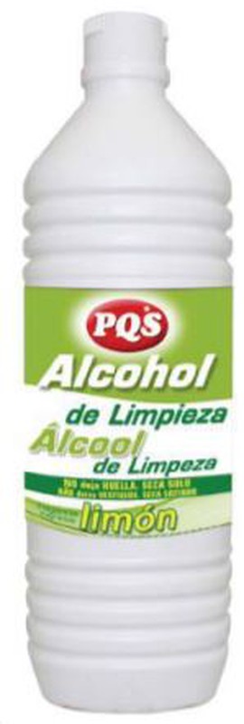 Pqs Alcohol de limpieza con aroma limón 1 l