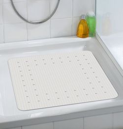 Tapis de douche Mirasol 54x54 cm, blanc