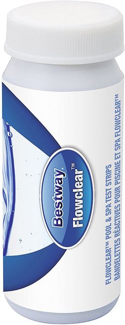 5 in 1 Streifen-Wasser-Analysator Bestway 50 Streifen für Pools und Whirlpools