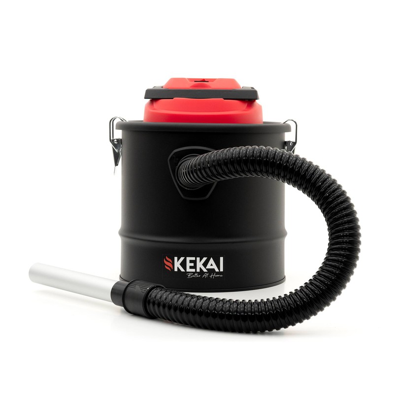 Aspirateur  Souffleur de cendres sans fil 12 litres Kekai Graciano filtre  HEPA lavable en acier inoxydable avec batterie et chargeur — BRYCUS