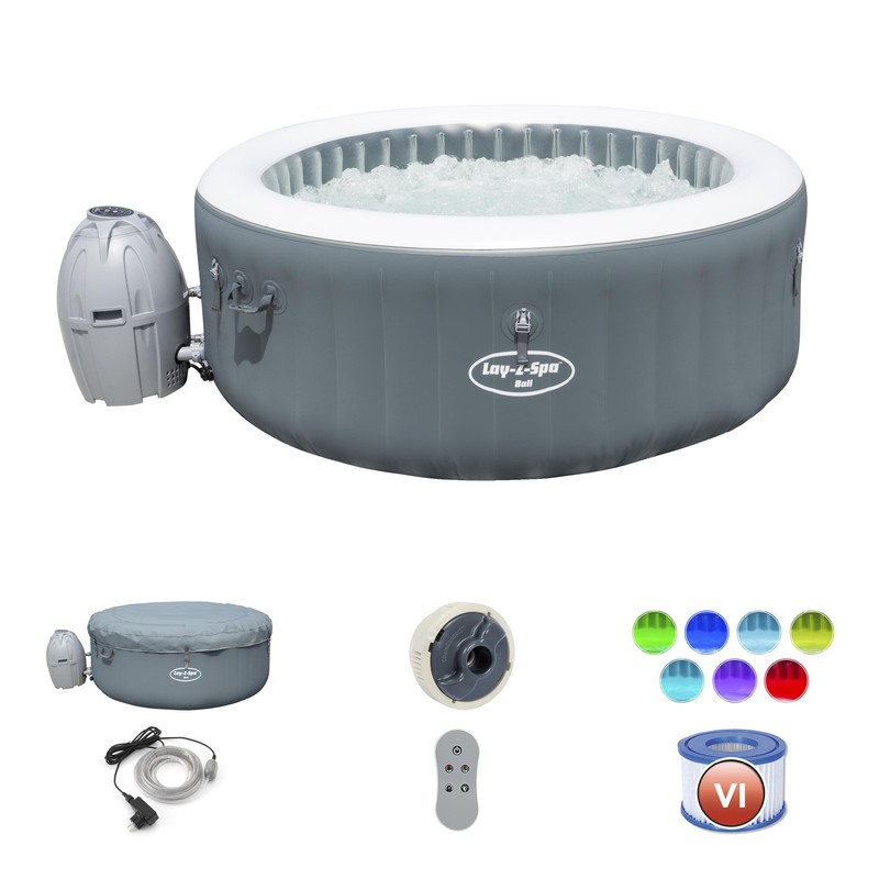 Bestway Lay Inflatable Spa- Z-Spa Bali For 2-4 people — Brycus