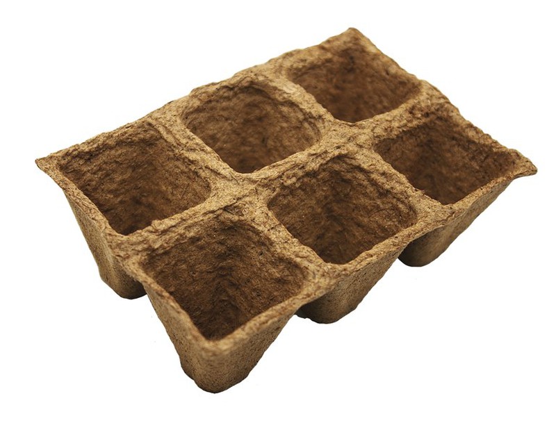 Relax love Macetas de Turba Biodegradable de Semillero Bandeja de Arranque 10 x 12 Celdas Kit de Bandeja de Semillas de Jardinería para Plantas 10pcs 