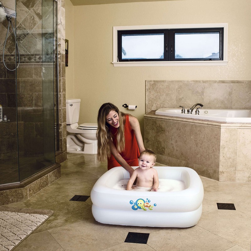 Bañera hinchable infantil 86x86x25 cm — PoolFunStore