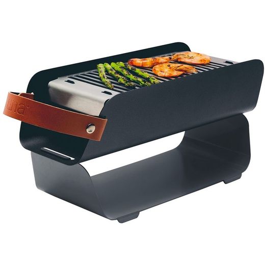 Barbecue da tavolo portatile - Grigio scuro