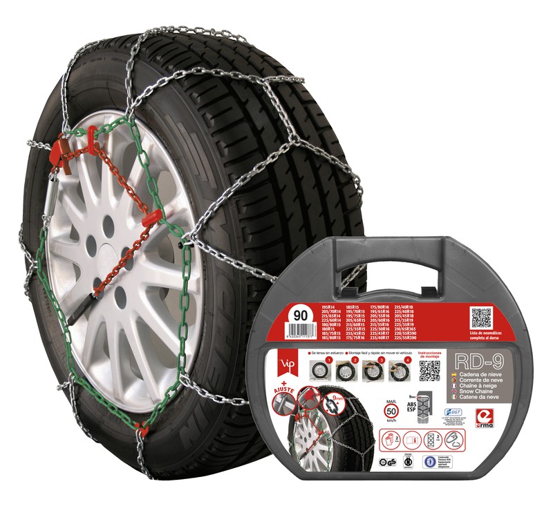 Chaîne à pneu en métal RD9 n°90 — BRYCUS