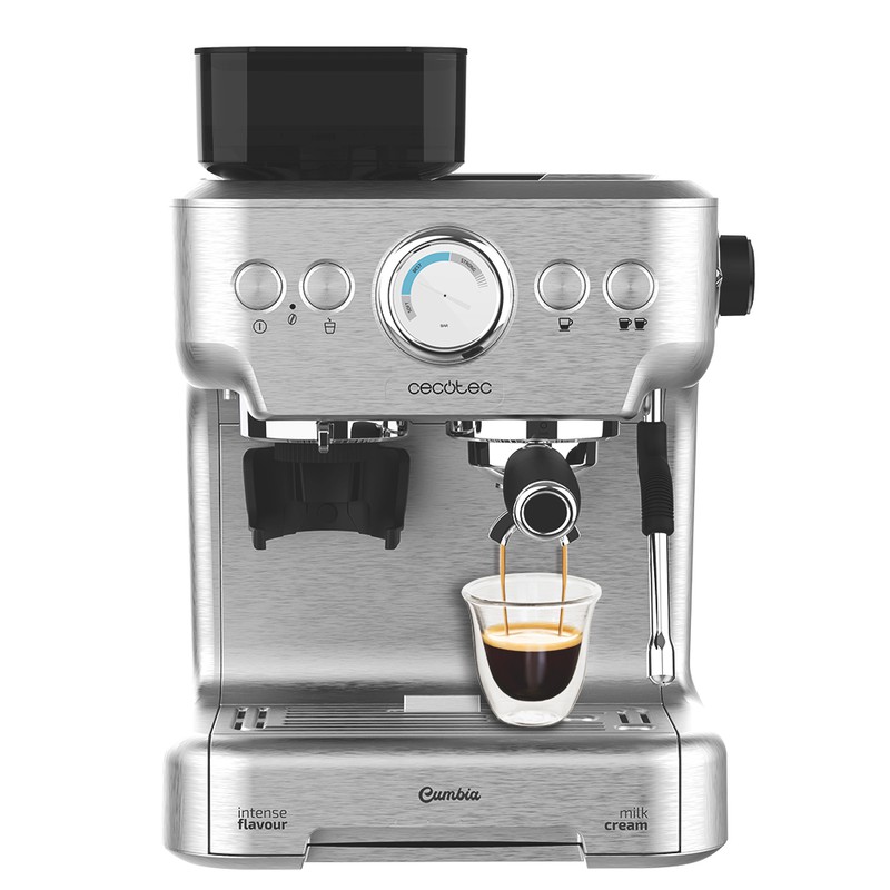 Machine à expresso Cumbia Power Espresso 20 Barista Aromax Cecotec — BRYCUS