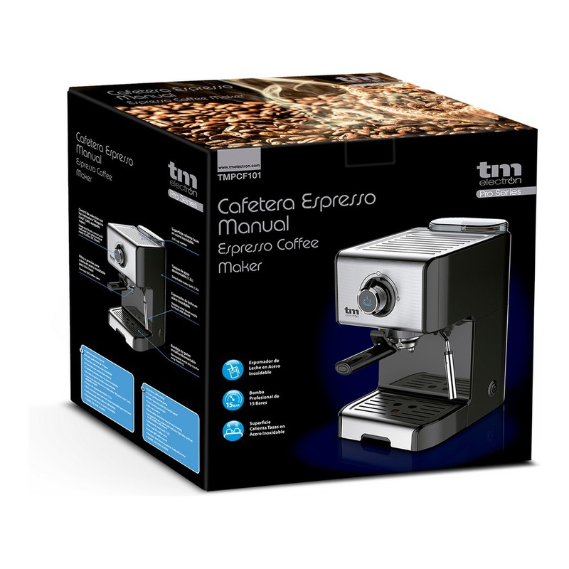 BEKO Macchina caffè Espresso Manuale CEP5152B, 15 Bar di Pressione