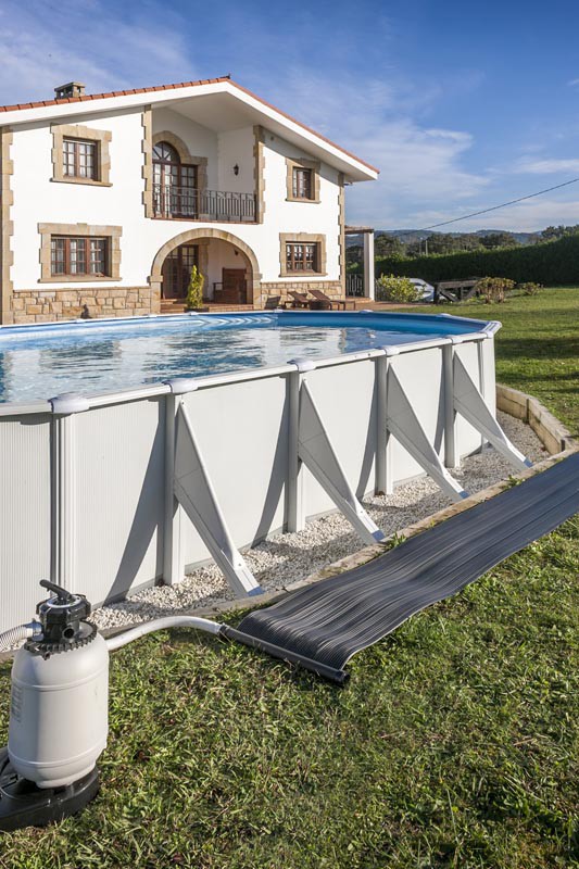 Chauffage solaire piscine de 5.44 m² pour 20 m3 d'eau 50958