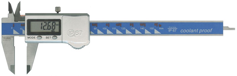 Digitaler Messschieber DIN 862 IP67 — Brycus