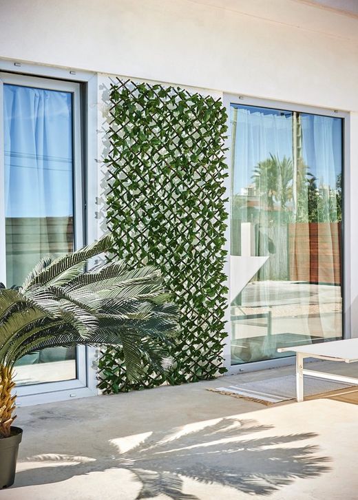 Ausziehbares Weidenspalier mit Blättern Nort Trelliwillow Liana 1x2m