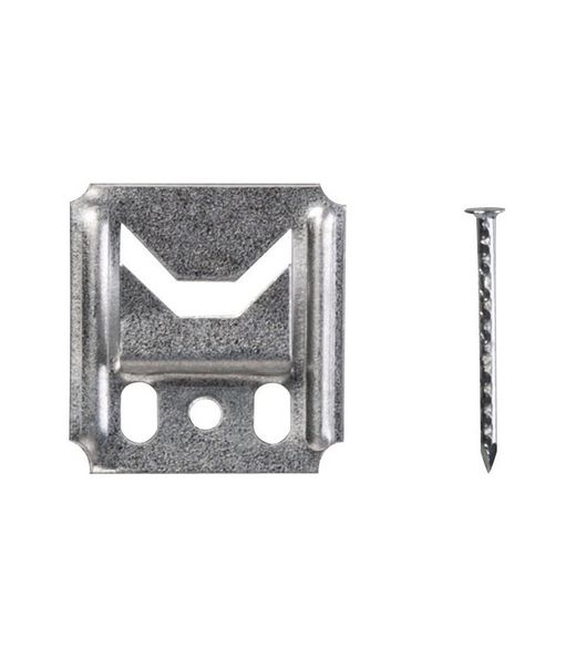 Coffered fikseringsclips / 250 clips + søm