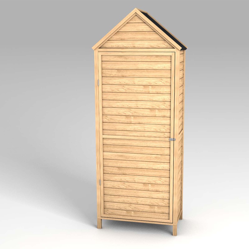 Armario exterior madera 40x75x90 cm Abby • Gardiun España
