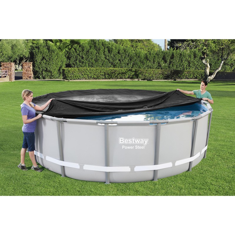 Cobertor Invierno Para Piscinas Bestway Ø488 Ø457 Y Ø460 Cm Redonda — Brycus