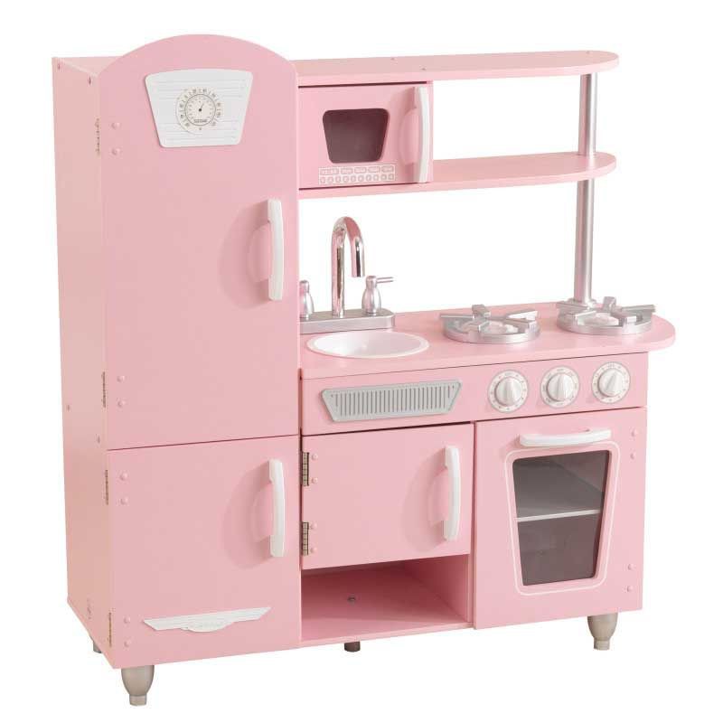 Kinderküche Kidkraft Holz 53347 — Vintage Brycus Pink