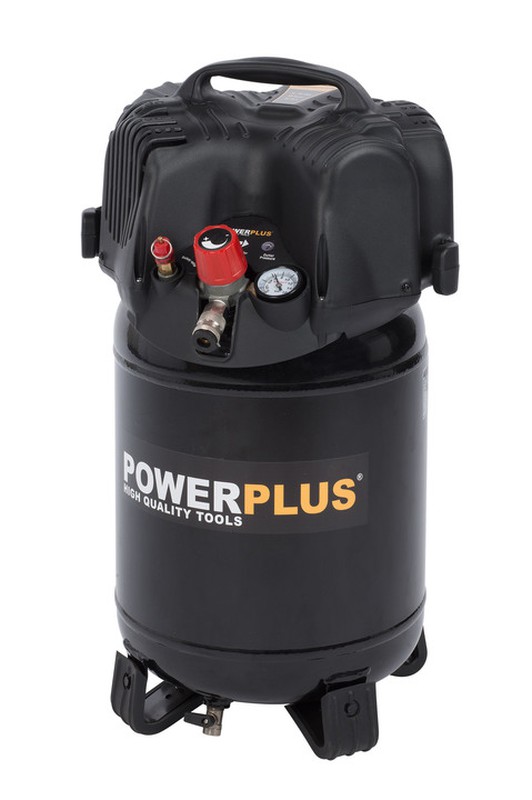 Powerplus POWX1725 compresseur 1100W 24l sans huile