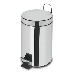 Poubelle à pédale - Inox - Différentes tailles