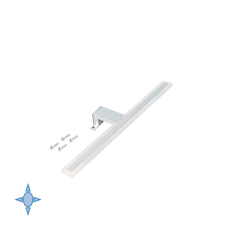 Spot LED pour miroir de salle de bain Leo (AC 230V 50Hz), 6 W