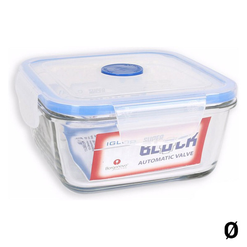 Borgonovo Superblock Airtight Glass Lunch Box — Brycus