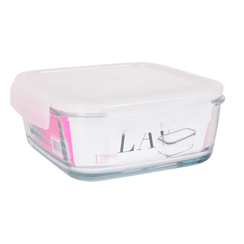 Lunch Box quadrato con coperchio ermetico LAV (1,2 L)