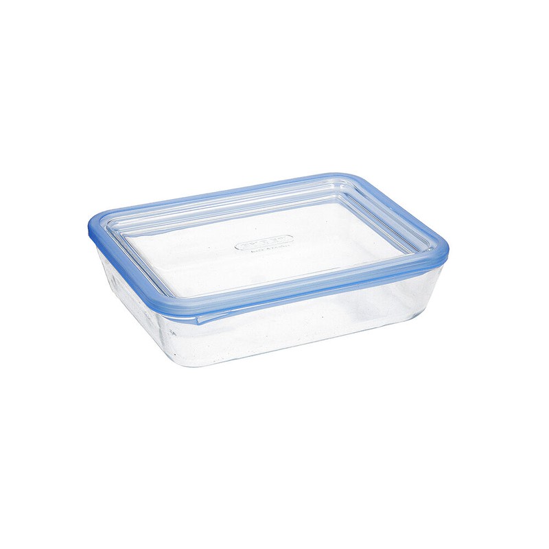 Pyrex Pure Glass Transparent Glass Lunch Box (1.5 L) — Brycus