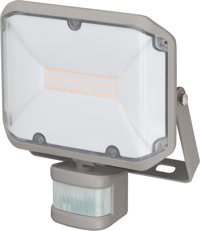 profiel Gewoon Uiterlijk AL LED wandspot met bewegingsmelder en IP44 bescherming — Brycus