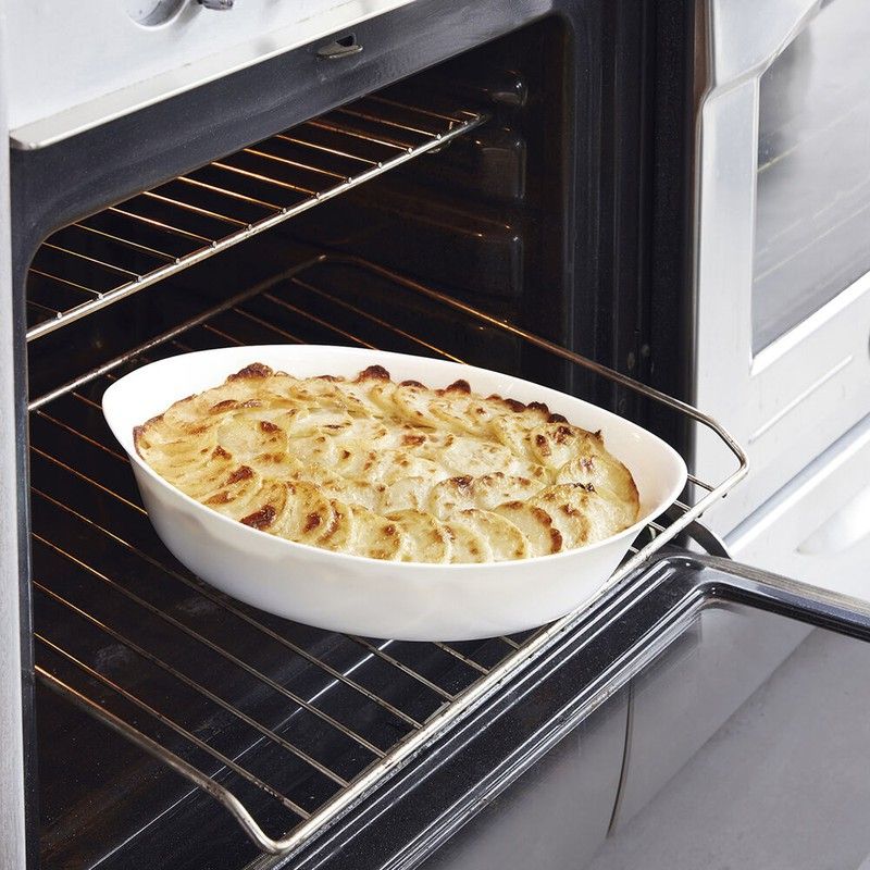 Plat à Four Ovale en Verre Luminarc Smart Cuisine (32 x 20 cm) — BRYCUS