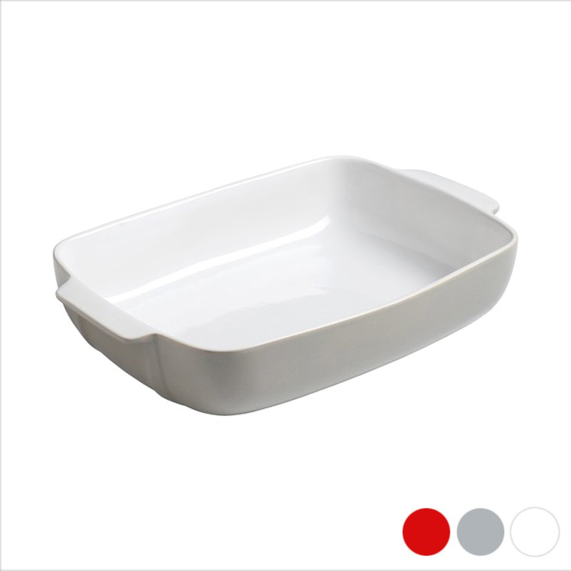 Fuente Para Horno Pyrex Signature Blanco Cer Mica Brycus