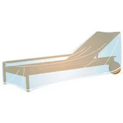 Dækstolstol 40x200x100 cm