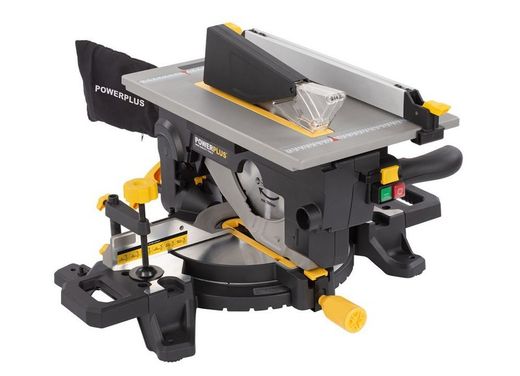 Gehrungssäge mit Obertisch 2000W - 254 mm. PowerPlus Varus