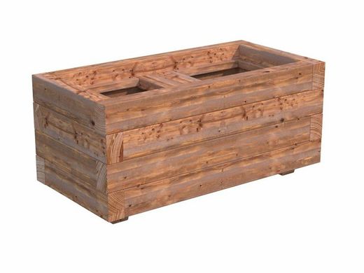 Wooden planter Palmako Lili 68x34cm brown autoclave